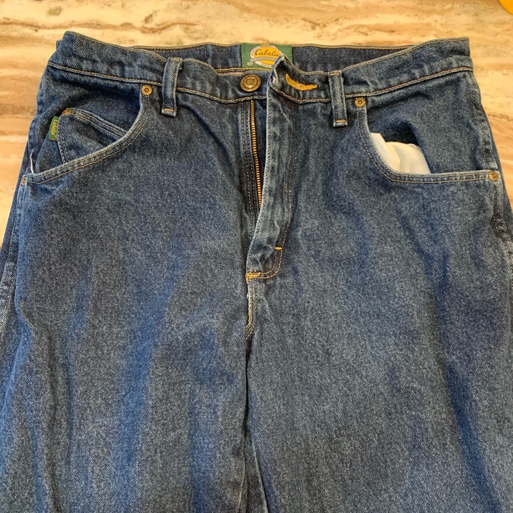 Cabela’s Flannel Lined Jeans